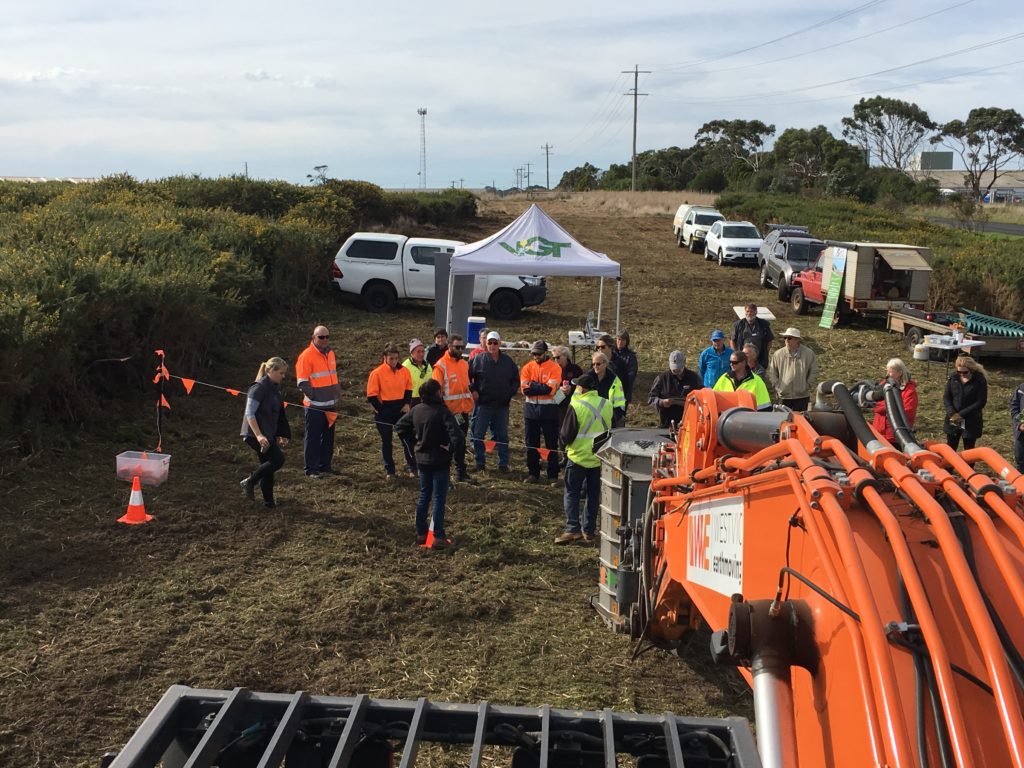 Info session on initial mechanical removal of Gorse