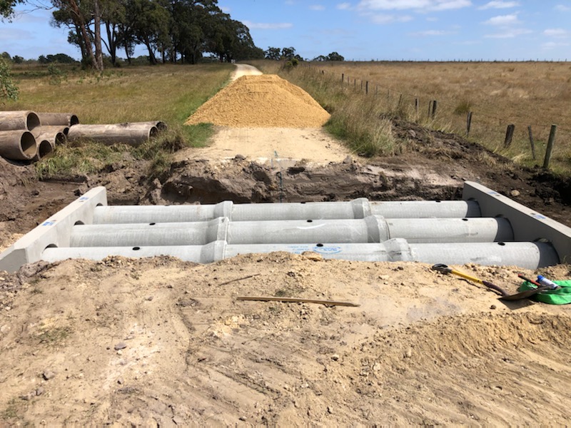 3 cell culvert